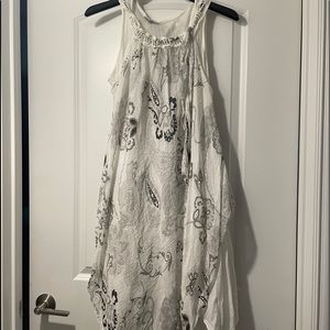 Summer Asymmetrical Gauze Dress bought in Milán, Italy